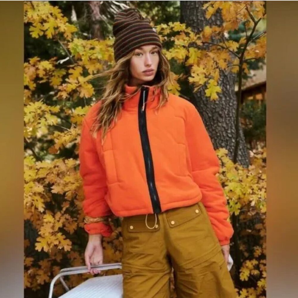 FP Movement by Free People Orange Puff Jacket